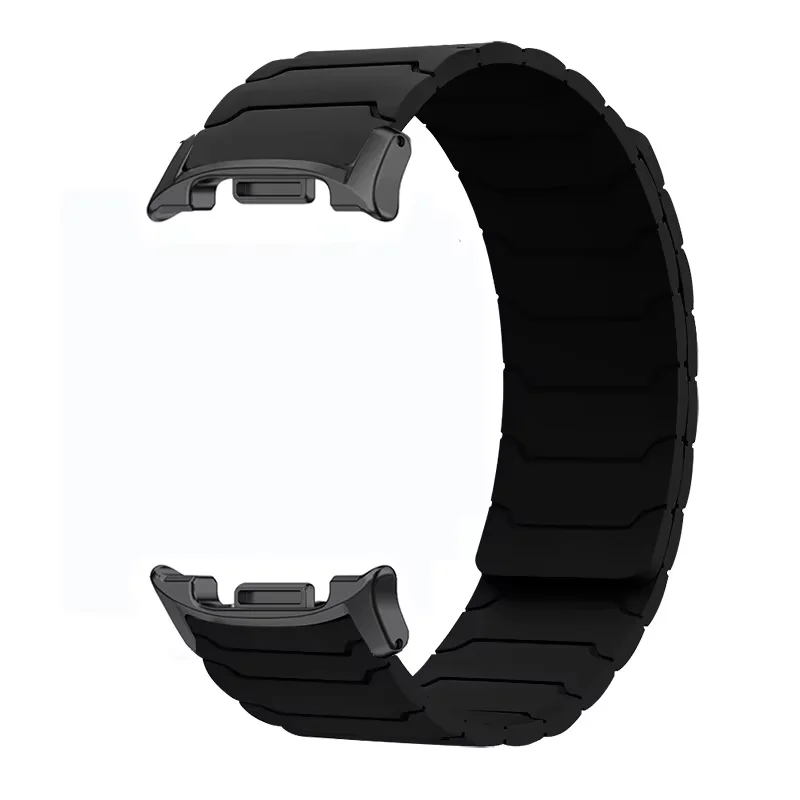 Magnetic Silicone Sports Watch Strap - Universal Fit, Sleek & Durable Bracelet Design