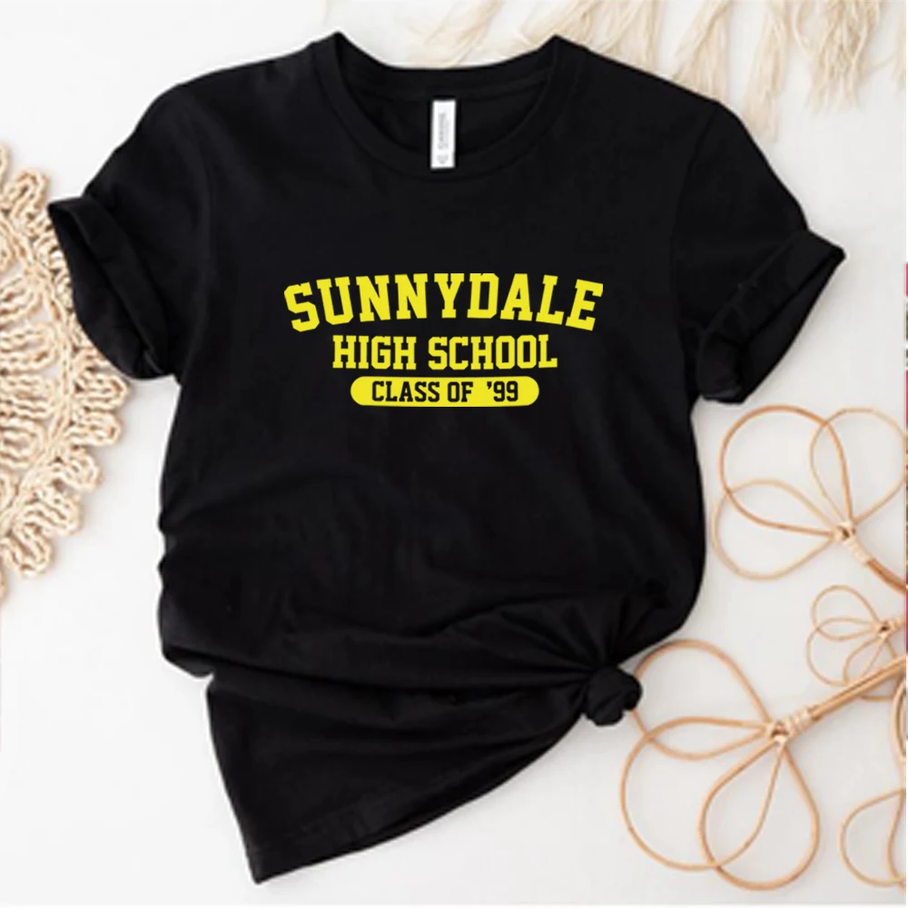 Sunnydale High School Class of '99 T Shirt Buffy The Vampire Slayer Shirt Aesthetic Sunnydale Tee Unisex Short Sleeve Tops 2