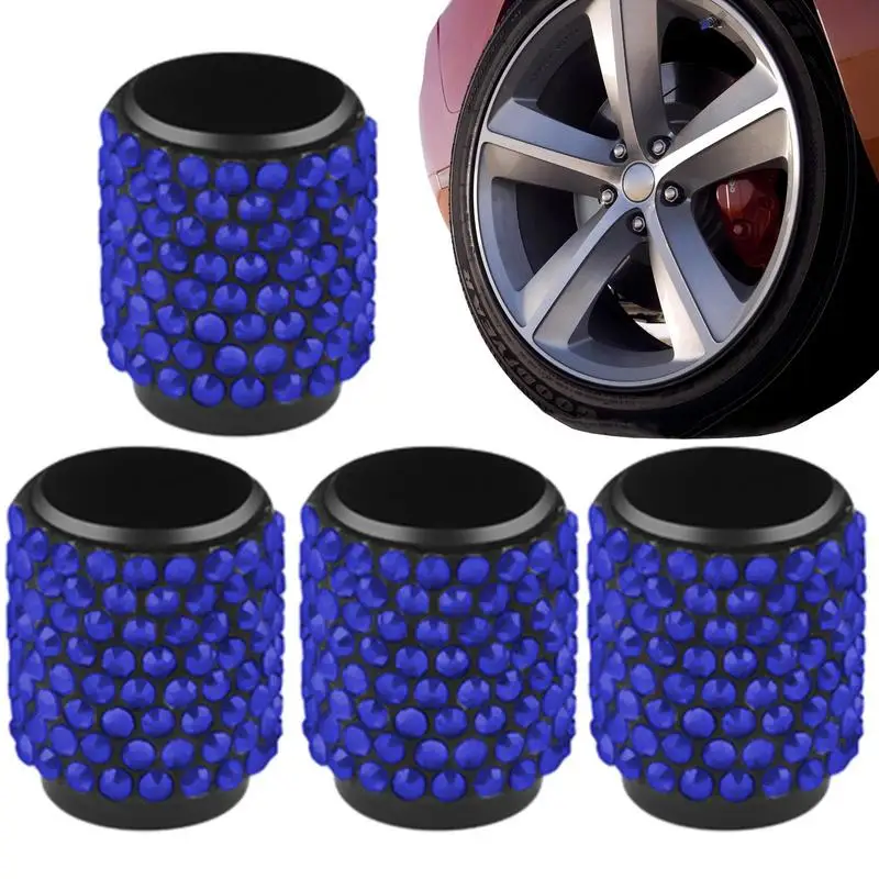 

Tire Valve Stem Covers Leak-Proof Tire Valve Core Cover For Auto Tightly Fastened Vehicle Accessory For RVs Cars Trucks And SUVs