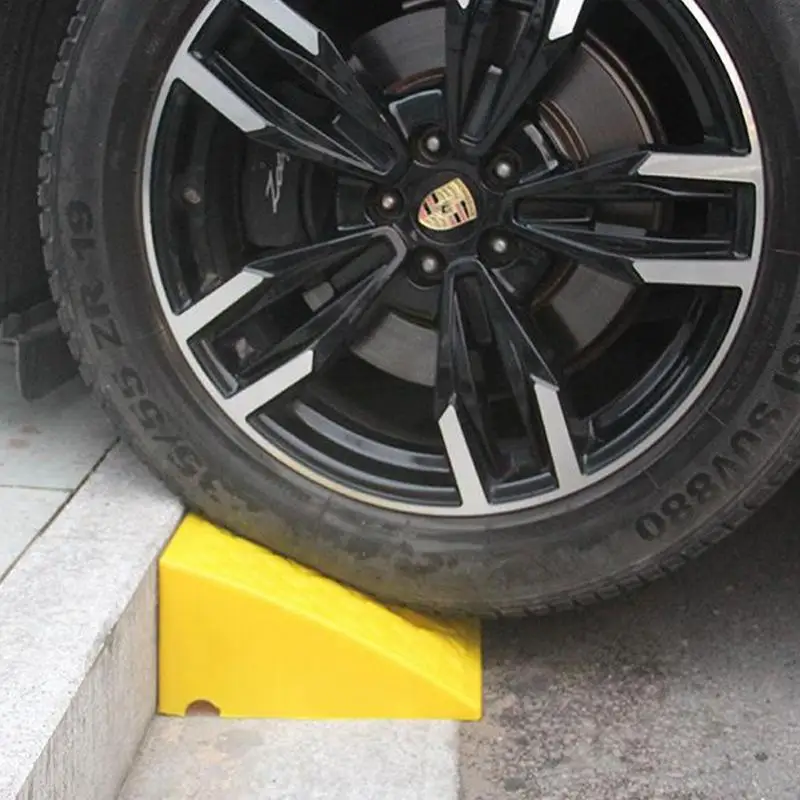 Vehicle Ramps Entry Ramp Heavy Duty Home Threshold Step Mat Non Slip Garage Ramp Sturdy Versatile For Cars Trucks Scooters
