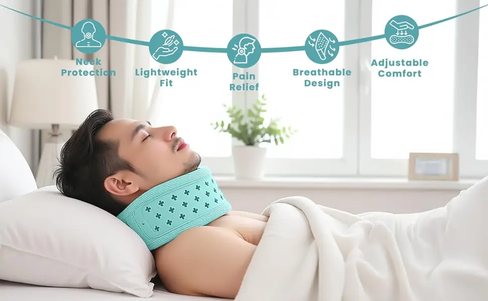 Neck Brace for Sleeping &amp; Pain Relief