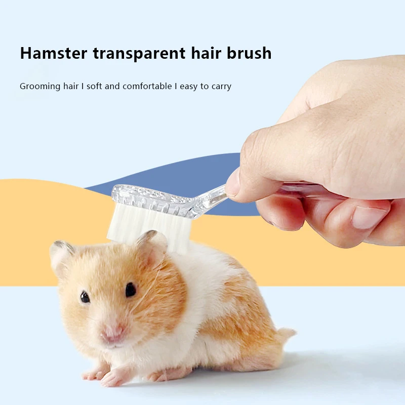 Guinea Pig Cleaning Tools Pet Grooming Brush Hedgehog Massage Bathing Combs Small Animals Cleaning And Beauty Tool Accessories