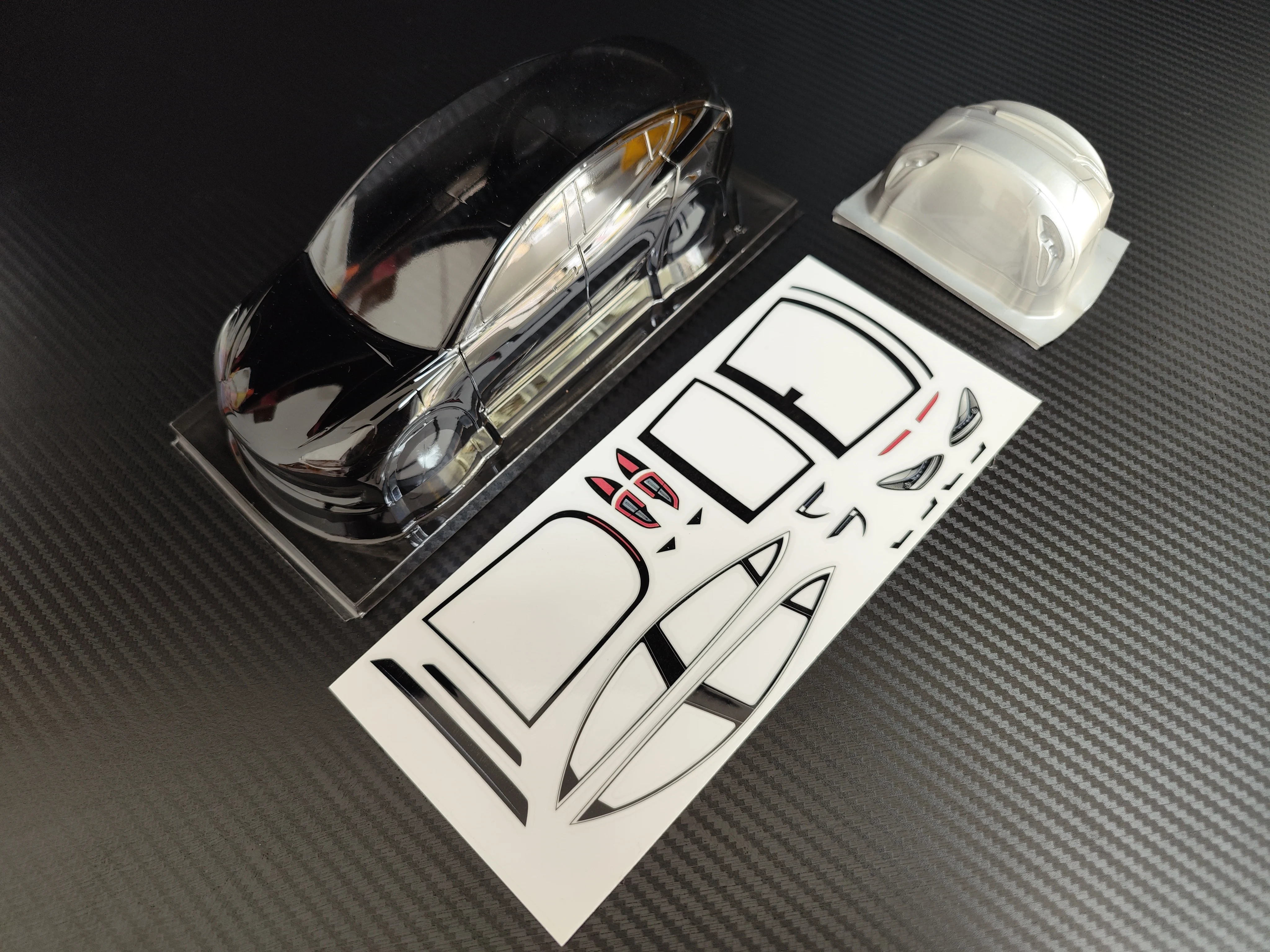 BM Racing 1/24 M3P Clean and Painted Body Shell (Five Different Color) BM-B-MD3 6