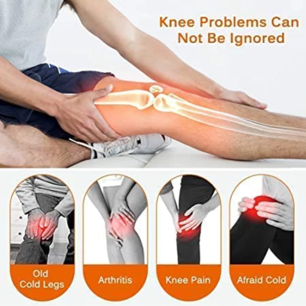 Knee Pad Knee Patella Massage Protector Magnetic Therapy Support Anti Arthritis Rheumatoid Pain Relief Muscle Spasms