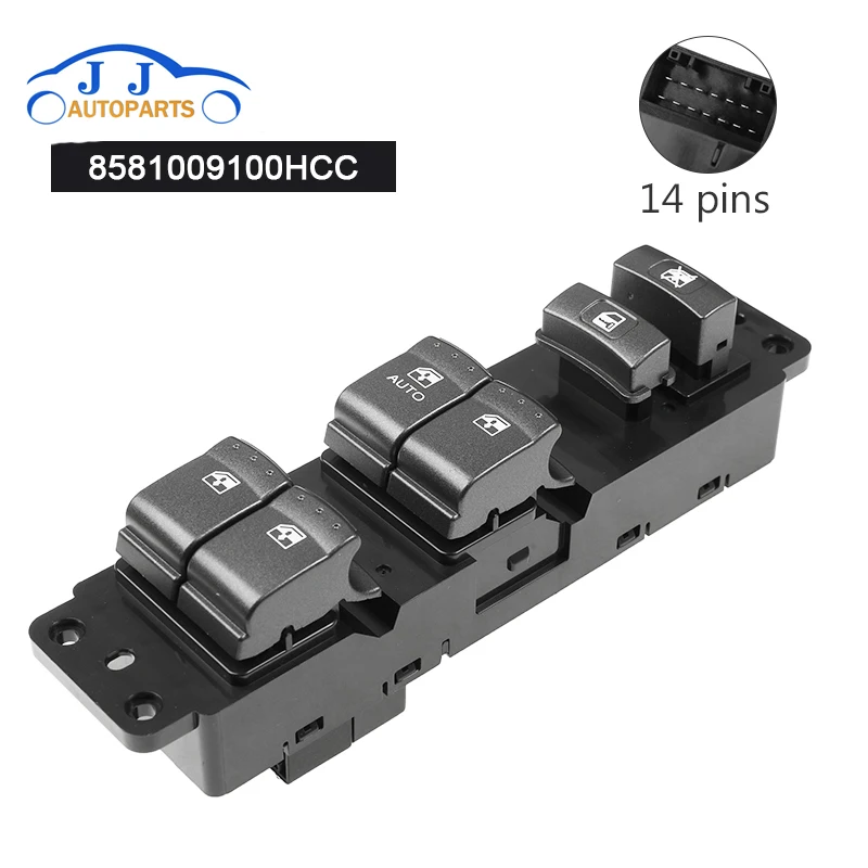 

Новые автомобильные аксессуары 85810-09100HCC 8581009100 переключатель окна для Ssangyong Kyron 2005-2007 8581009100HCC