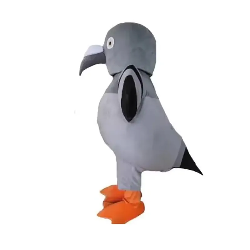 Pigeon Mascot Costume Cosplay Bird Cartoon Doll Dress Mardi Gras Party ...