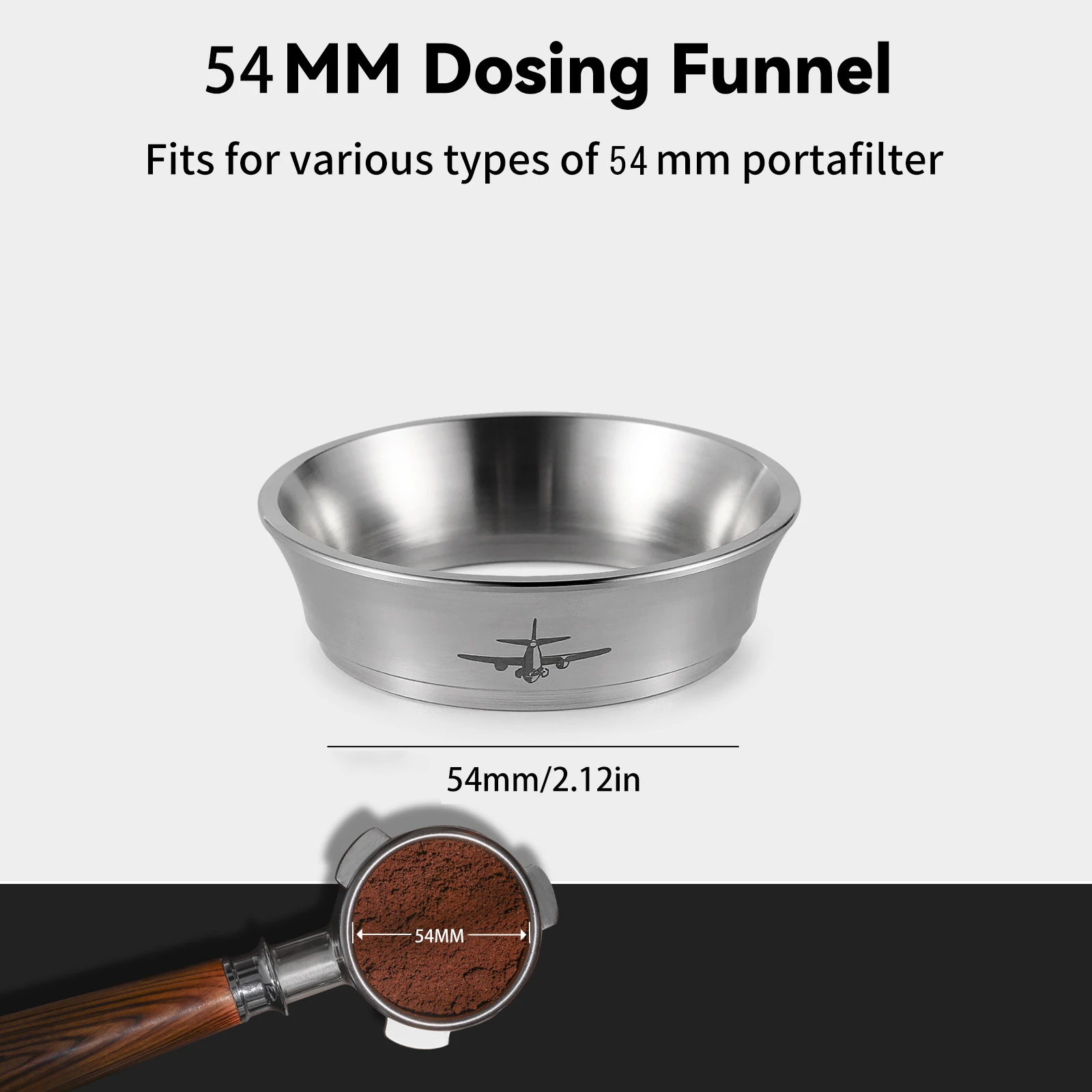 MHW-3BOMBER 58mm Puck Screen - Roestvrij Staal Espresso Filter Voor 58mm Portafilters