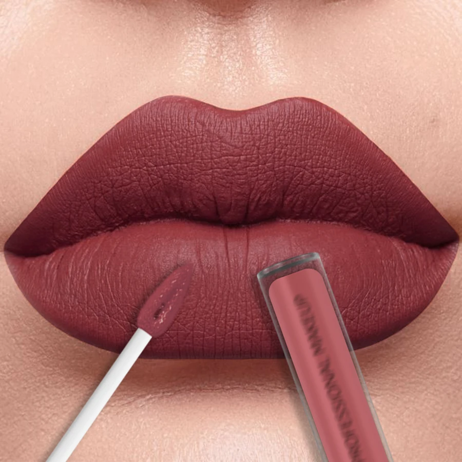 Matte Velvet Finish Liquid Lipstick Set - Waterproof, 12 Bold Shades