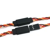 10pcs 10 / 15 / 30 / 50 / 100cm Servo Extension Cable 30 / 60 core For Futaba JR Anti-interference Servo For RC Helicopter Part/ - Image 3