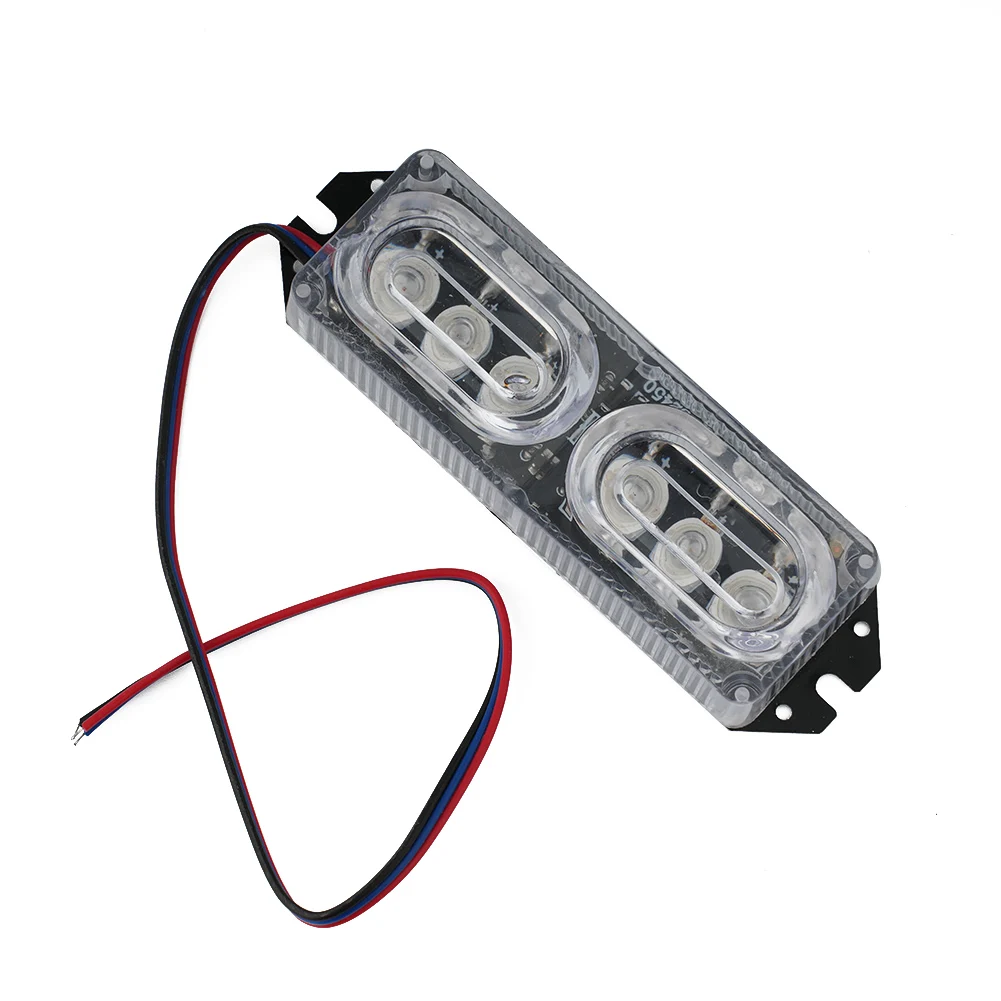 

Car Light Taillight Led Motorcycle Headlight Red And Blue Waterproof Aluminum + ABS Car Motorcycle Light Universal