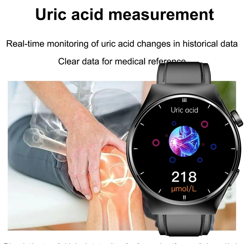 Reloj inteligente deportivo de cristal de zafiro para hombre, Smartwatch  con Bluetooth, llamadas, frecuencia cardíaca, glucosa en sangre, pantalla  completamente táctil, novedad de 2023 - AliExpress