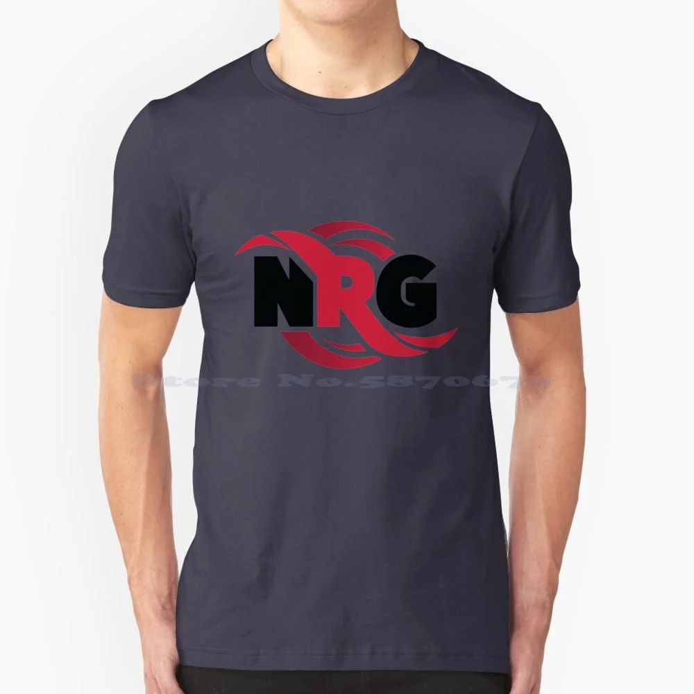 Nrg T Shirt 100% Cotone Tee Nrg Esport Rocket League