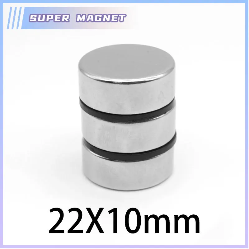 

1/2/5/10 шт., постоянный неодимовый магнит, 22x10 мм