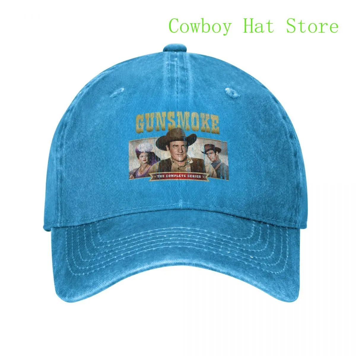 

Best Gunsmoke Baseball Cap Sun Hat Fishing Caps Hat Beach Hat For Man Women'S