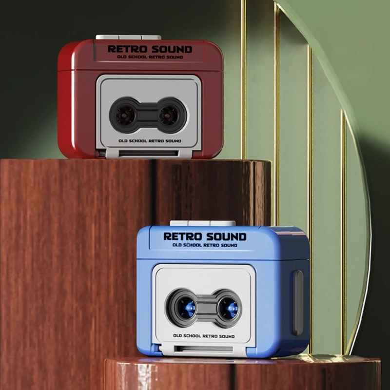 Portable Mini Player Vintage Music Recorders, for Collectors and Hobbyists Music Playback Recording