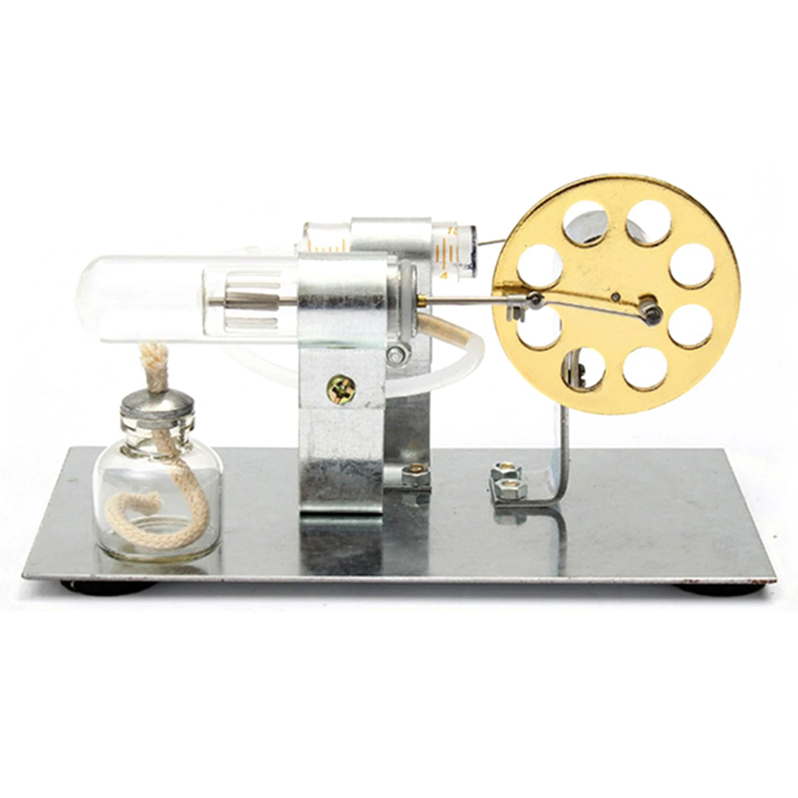 Hot Air Stirling Engine Education Toy Electricity Power Generator DIY Stirling Model Electricity Power Generator Model for Kids