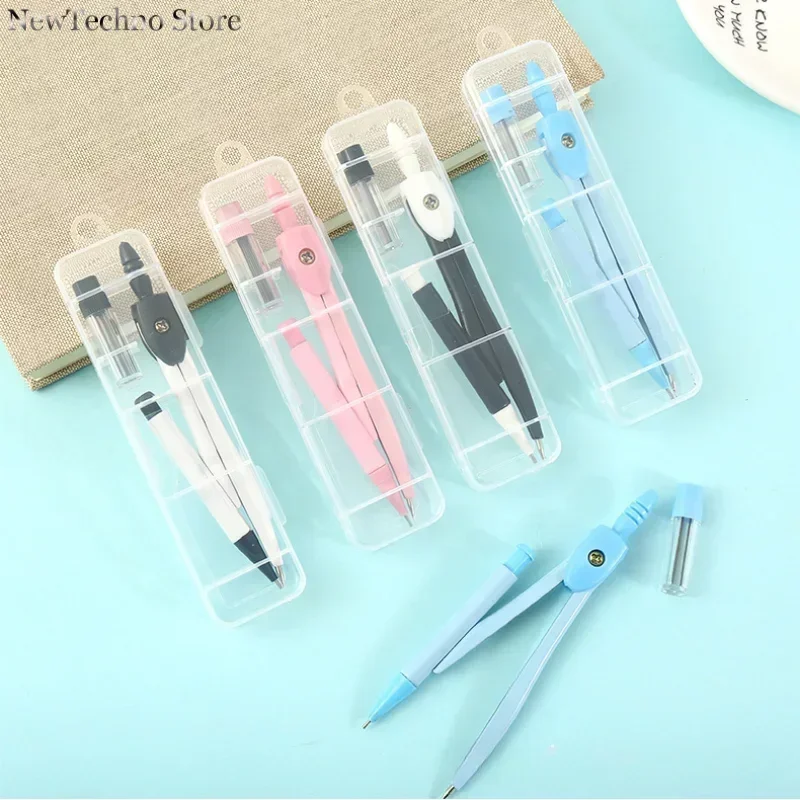 Practical Professional Compass Set School Office Drawing Maths Geometry Learning Tools Students Gift Prizes drawing compass