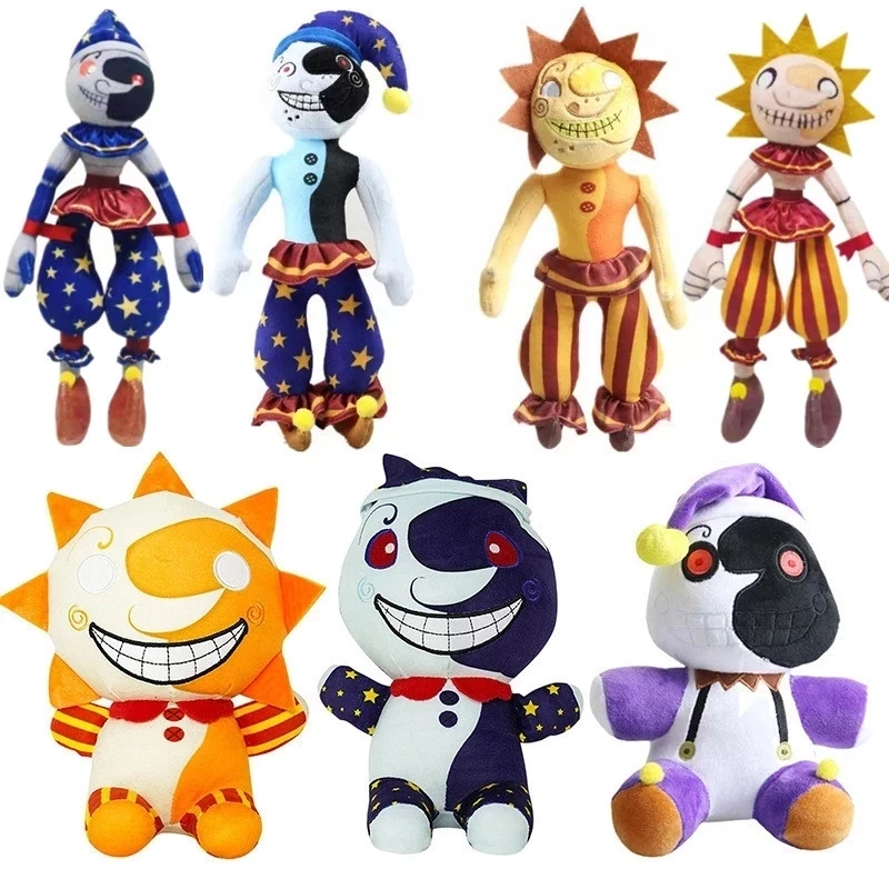 2022 Nuovo Fnaf Sundrop Peluche Sicurezza Viola Alba Moondrop Boss Capra Peluche Gioco Bambole Regalo
