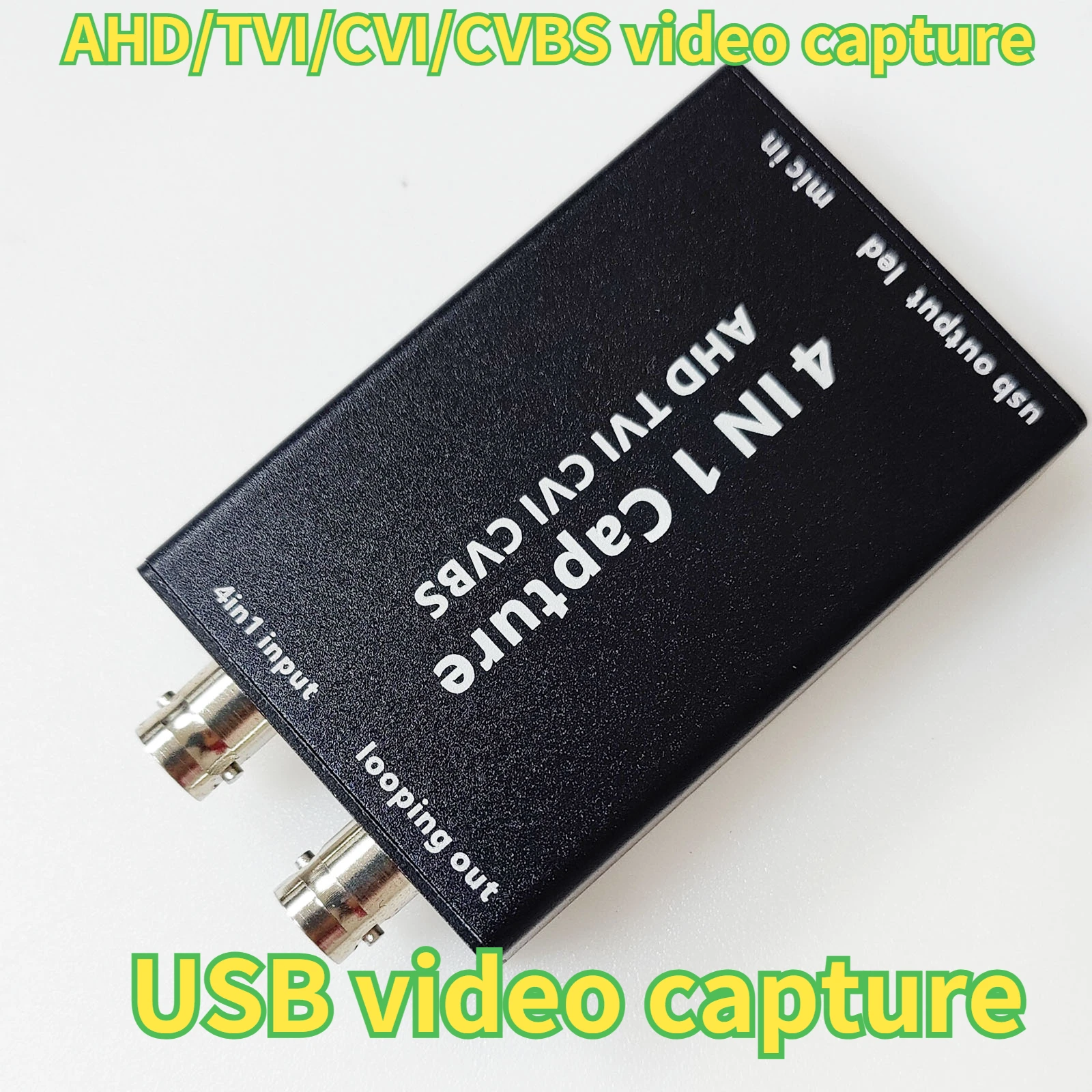 AHD/TVI/CVI/CVBS To USB capture Converter Adapter Full HD 1080P Video capture Adapter For Converting Belt Ring/ camera /looping ahd tvi cvi cvbs to usb capture converter adapter full hd 1080p video capture adapter for converting belt ring camera looping