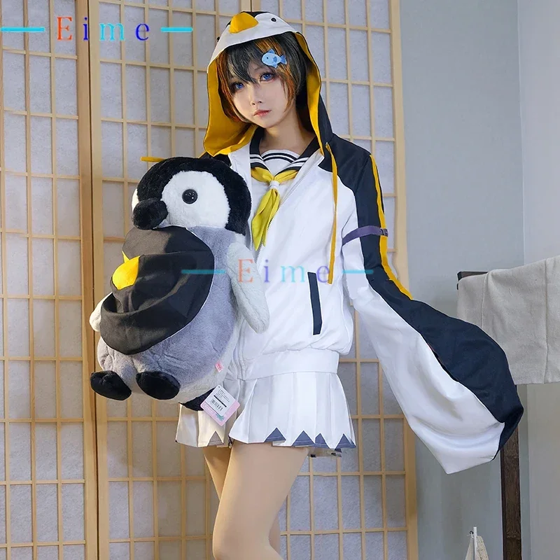 

EIME Petra Gurin Cosplay Costume VTuber Cosplay Suit Fancy Party Penguin Dress Halloween Carnival Uniforms Custom Made