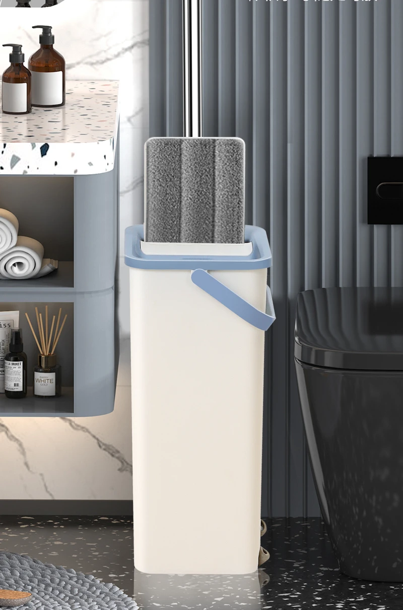 SUIT VERT 1 Small Bucket Flat Mop Bucket Set Separates Dirty Water