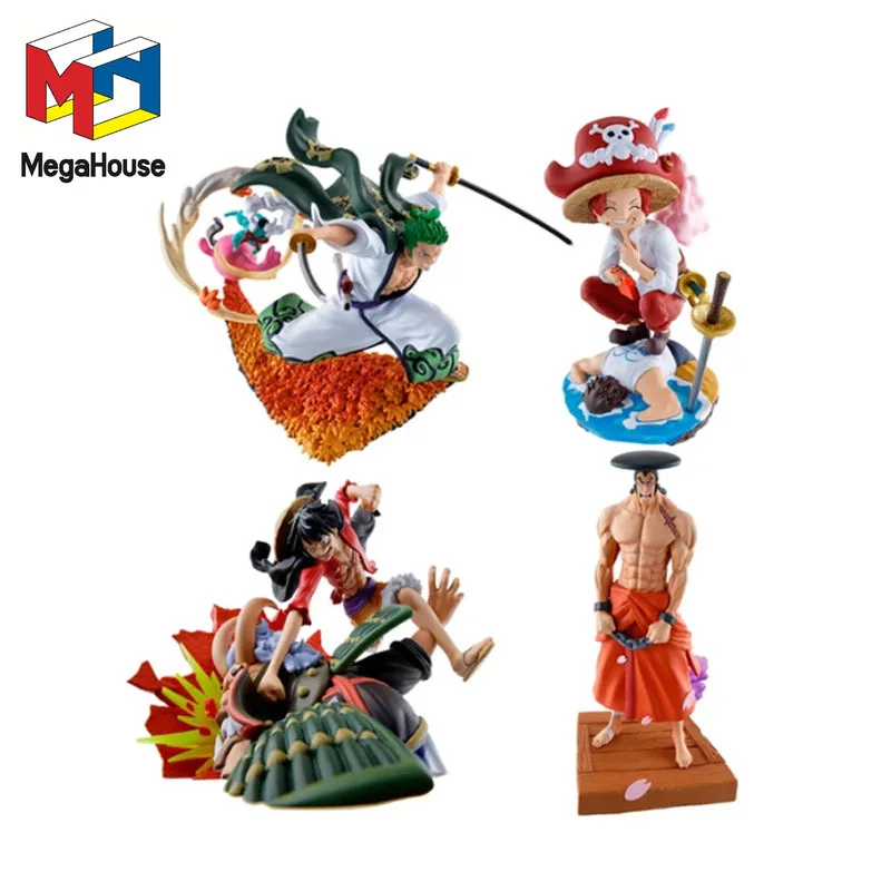 Megahouse-Original DX One Piece Anime Action Figure Brinquedos