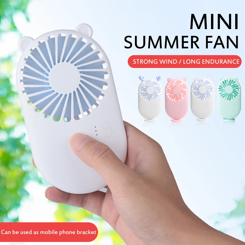 

Handheld Fan Portable Pocket Fan Desk Outdoor Travel Silent Fan Air Cooler