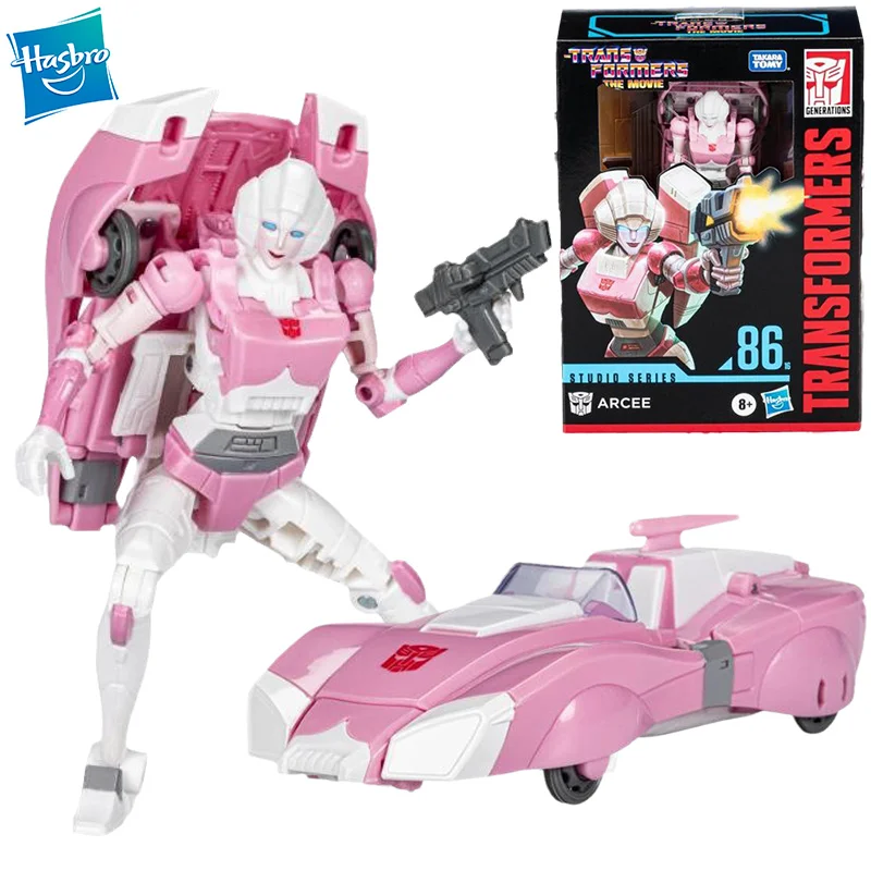 

Hasbro Transformers Studio Series 86-16 SS86 Deluxe Arcee Robot Anime Figure Action Model Collectible Toys Gift For Boy