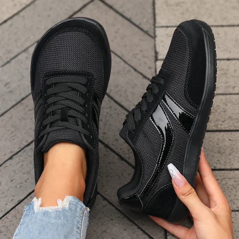 Enhanced Women's Wide Toe Box Cushioned Running Shoes – Non-Slip, Lightweight, and Breathable