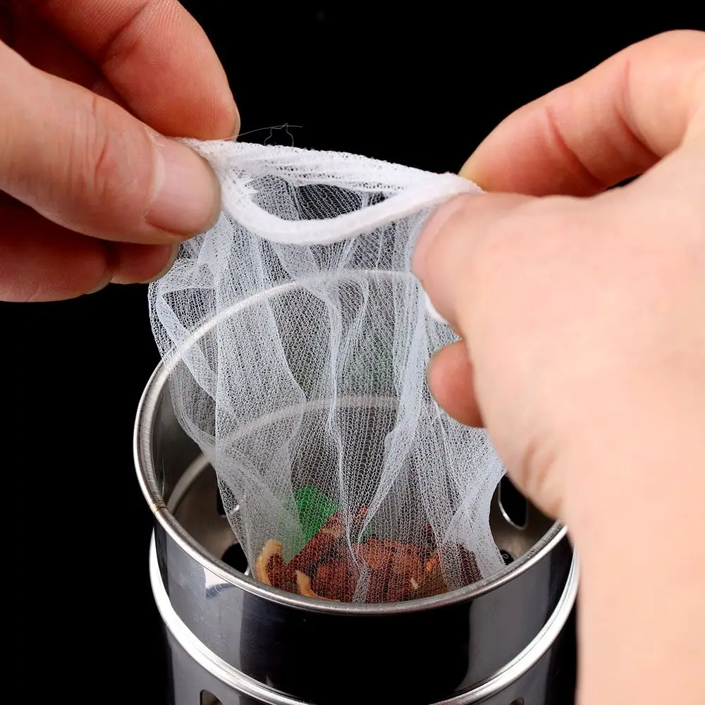 30/100Pcs Kitchen Sink Nylon Strainer Filter Net Hair Isolation Residue Collector Clogging Prevent Disposable Garbage Bag