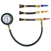 Fuel Pressure Tester Kit 0-100PSI 3-Size Adapters Fuel Pump Pressure Tester Multiple Connection Methods for Car Truck Motorcycle 5
