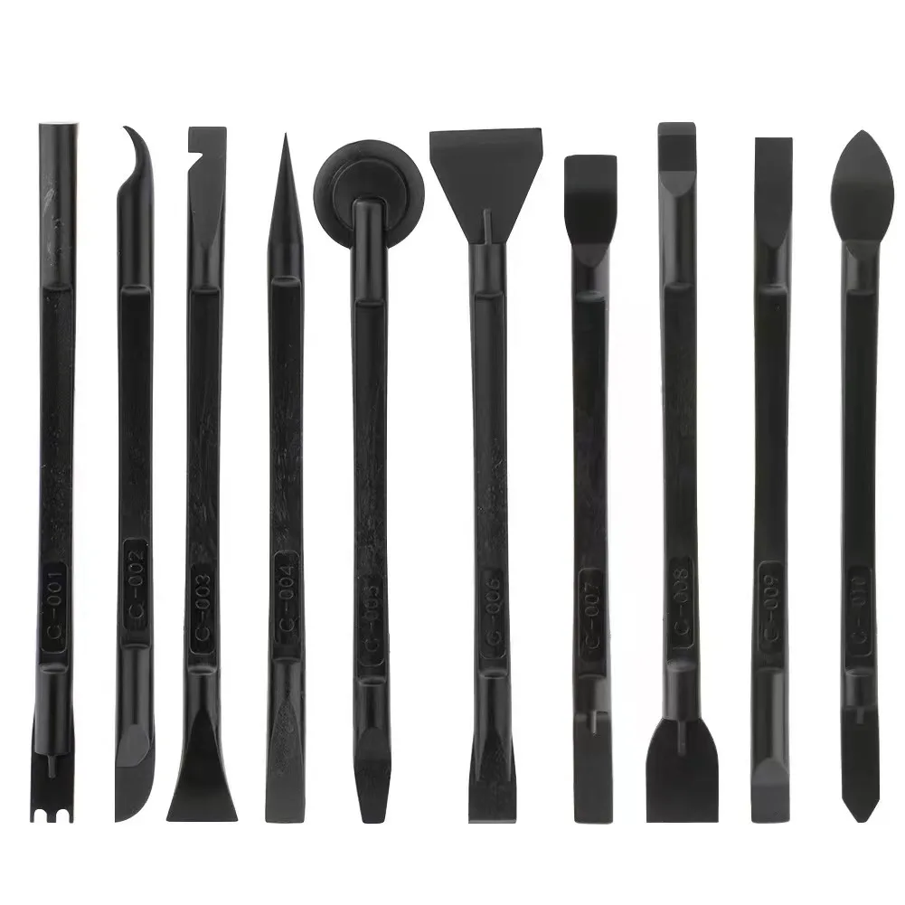 10pcs/Set 10 in 1 Plastic Crowbar Disassembly Spudger Opening Tools Kit for Mobile Phone Computer Repairing