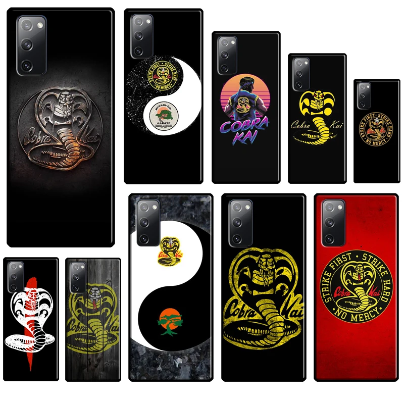 Силиконовый чехол Cobra Kai для Samsung Galaxy S21 Ultra Note 20 S9 S10 10 Plus S20 FE мягкий | Мобильные