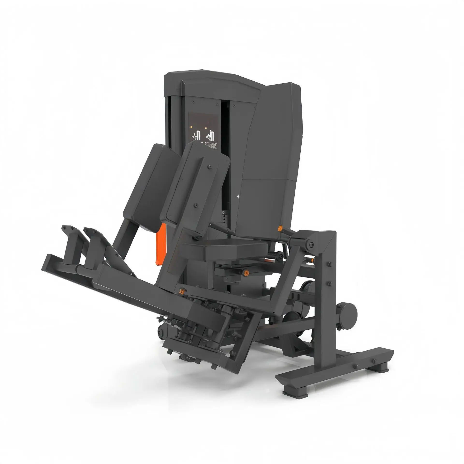 Extra-Gelenk-Fitnessstudio und Fitness für Hüfttraining. Beinstrecker und Schubtrainer