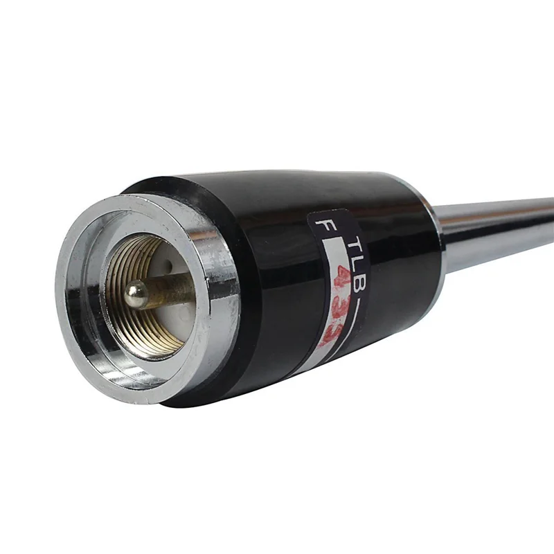 새로운 실버 UHF 400-470 Mhz 200W 5.5Db SL-16 PL-259 모바일 자동차 라디오 안테나에 대한 FULL-8X 세부 정보