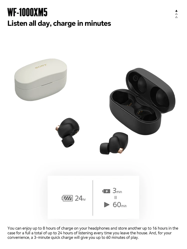Sony wf 1000 xm5 kopfhörer bluetooth drahtlose kopfhörer geräusch 