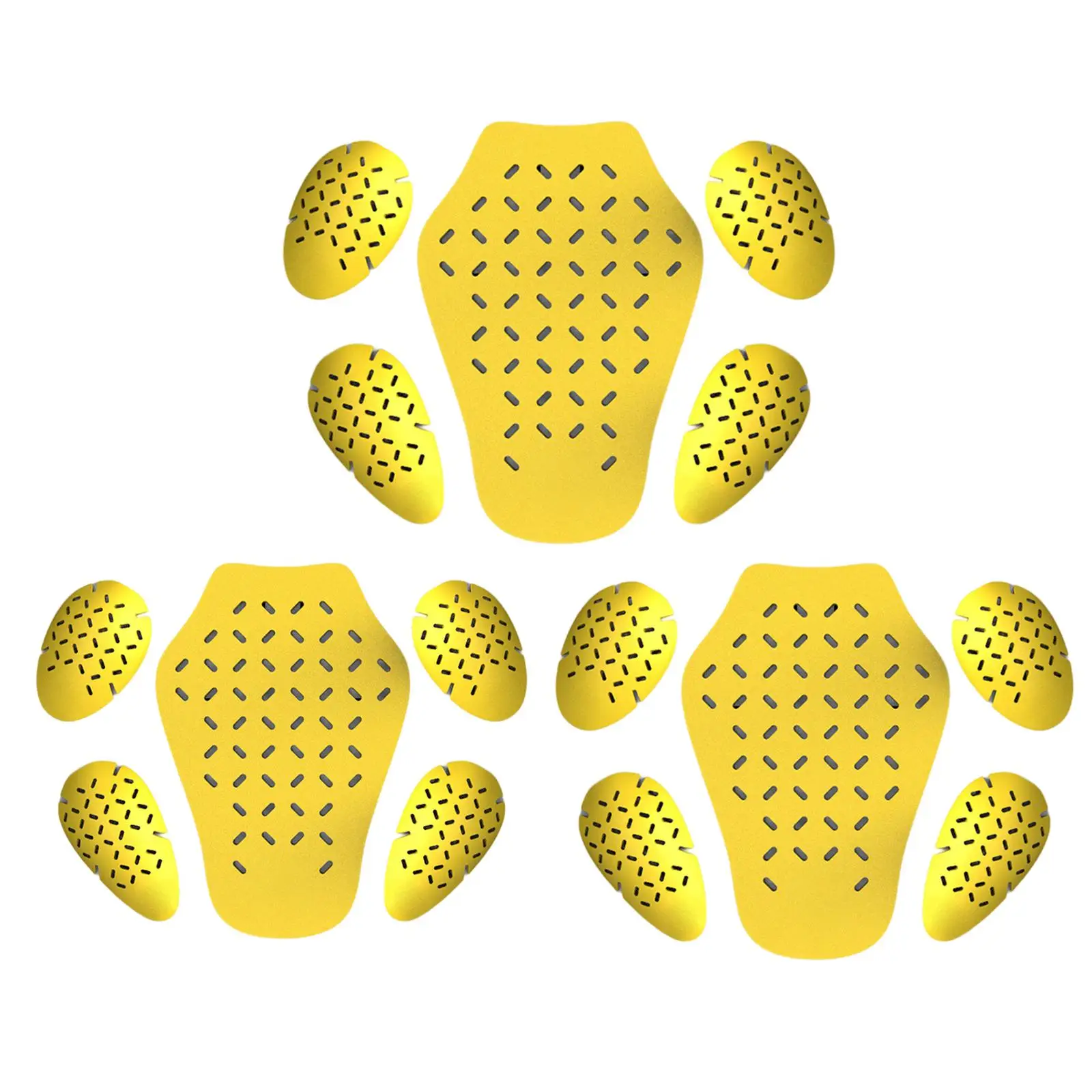 

5Pcs Armor Pads Lightweight EVA Breathable Body Armor Armor Protection Pad for