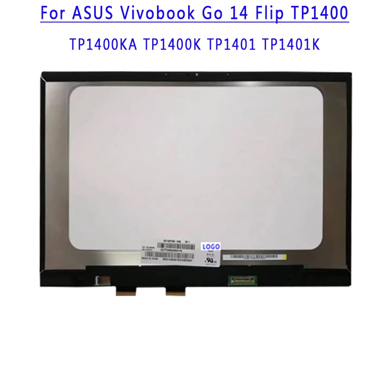 

14.0 inch Lcd Screen Touch Assembly For ASUS Vivobook Go 14 Flip TP1401K TP1400 TP1400KA TP1400K Laptop Panel Matrix