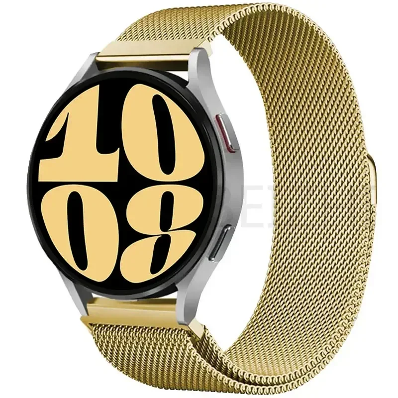 Milanese Loop Metal Magnetic Bracelet Watch Band, 22mm/20mm, Universal Fit