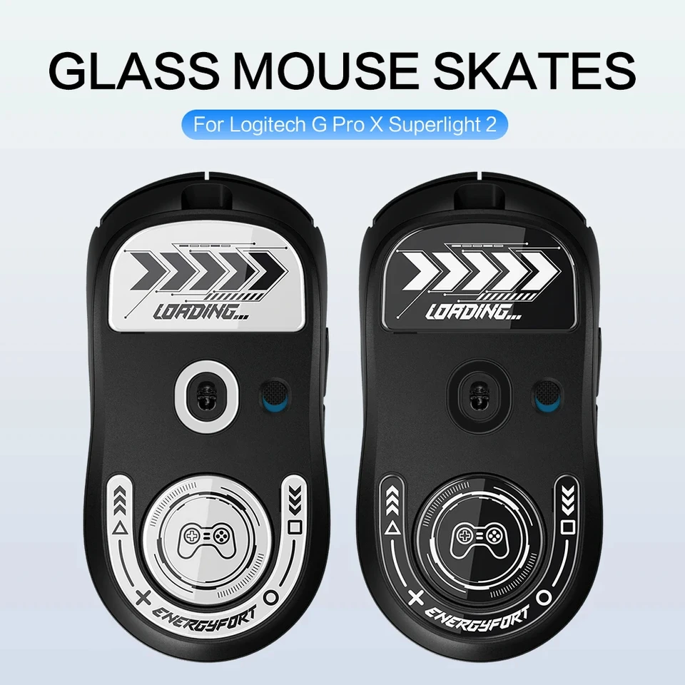 Set di 2 piedini per pattini per ouse Logitech G PRO X Superlight 3D