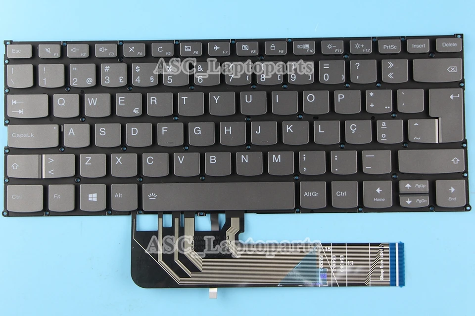 Teclado Para Portátil Compatible Con Lenovo IdeaPad S145-14AST S145-14IGM S145-14IKB S145-14IML Sin Retroiluminación (con Llave De Encendido Y Apagado) (diseño Latino - Foto 5