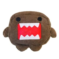 Domo Kun Plush Multi Storage Bag Makeup Organizer Pouch Kawaii Cute Coin Purse Wallet Cosmetic Bags Beauty Vanity Case 1