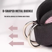 Sangles de cheville bandes de résistance ensemble Fitness entraînement équipement d'exercice cheville poids Yoga élastique Fitness bande pour salle de sport homme femme 4