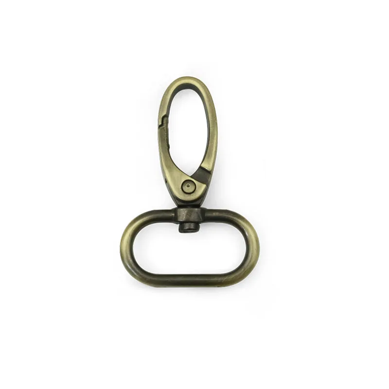 100pcs 14mm-50mm Metal Swivel Bags Strap Buckles Lobster Clasp Collar Carabiner Snap Hook DIY KeyChain Bag Part Accessories