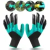Gardening Gloves With Claws Breathable Waterproof Working Digging Planting Sting-Resistant Non-slip Protective Latex Gloves 1