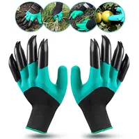 Gardening Gloves With Claws Breathable Waterproof Working Digging Planting Sting-Resistant Non-slip Protective Latex Gloves 1