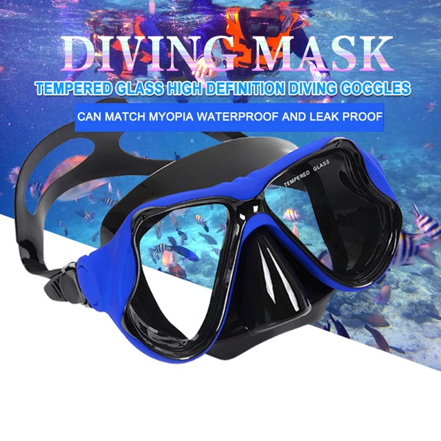 Gafas De Natación Profesionales Para Hombre Y Mujer, Accesorio Ajustable,  Antivaho, Anchas, Impermeables, Equipo De Natación Para Adultos - Máscaras  De Buceo - AliExpress