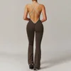 Workout Jumpsuit Sports Overalls Women One Rompers Gym Clothing Running Fitness Suits Training Gym Tracksuit Sportswear Yoga Set 5