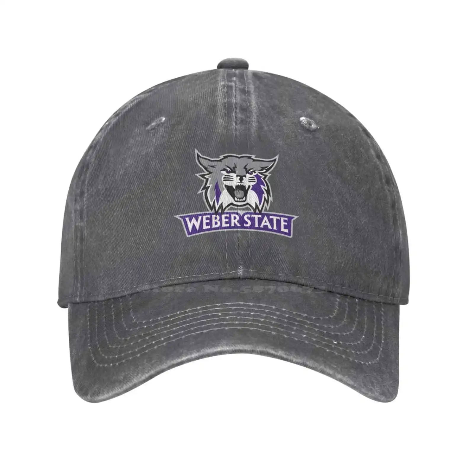 Weber State Wildcats Logo Fashion Quality Denim Cap Berretto Lavorato A Maglia Berretto Da Baseball