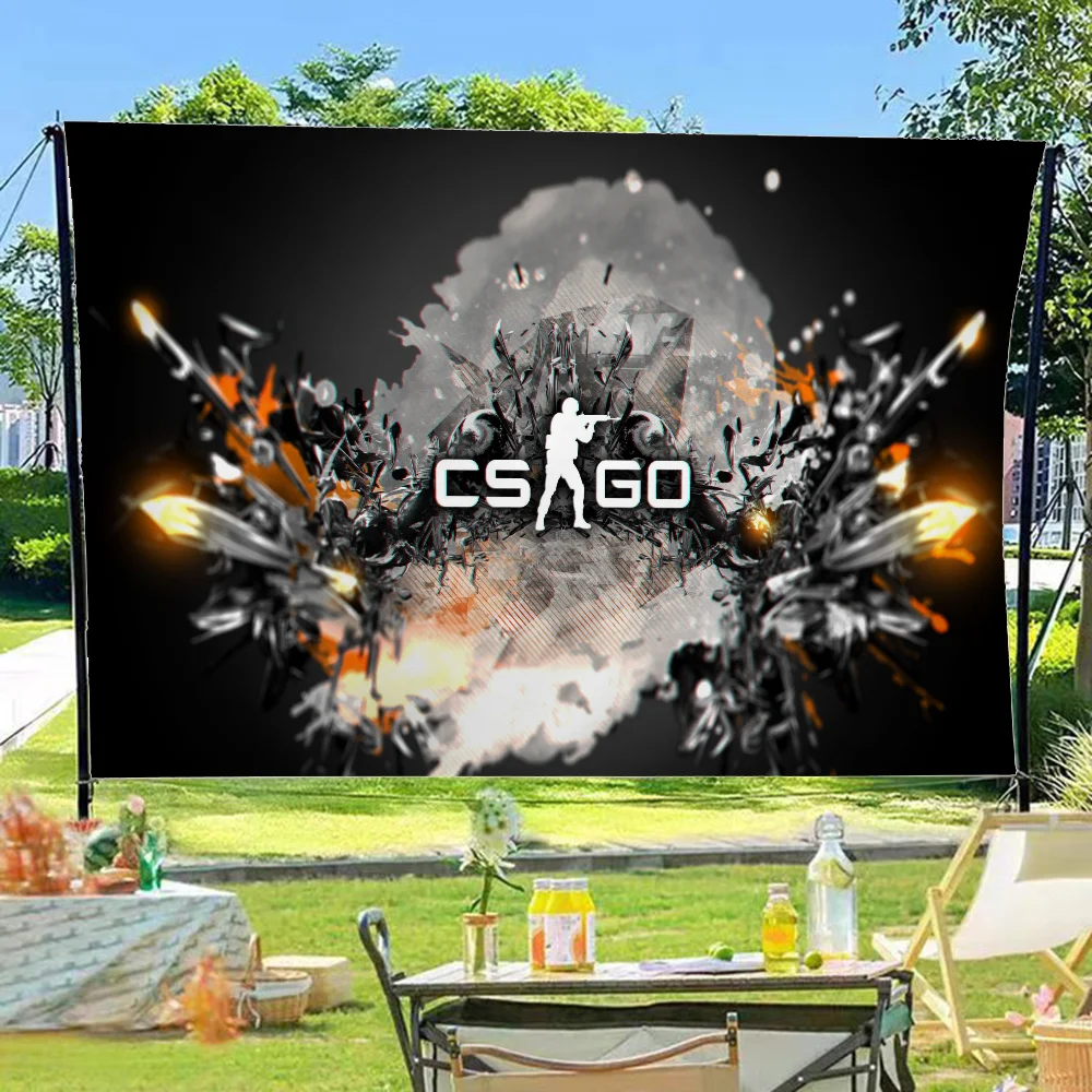 Why the Hot Video Game C-S-G-O Creative Pattern Hanging Flag is the ...